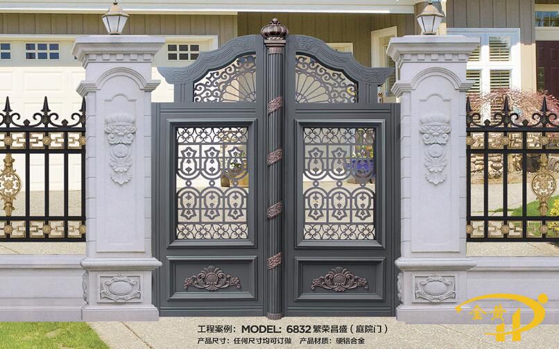 中式庭院大門