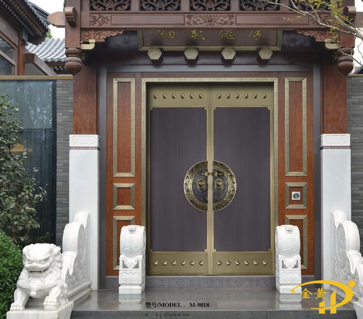 沈陽銅門廠家分享豪宅別墅為什么選擇銅門