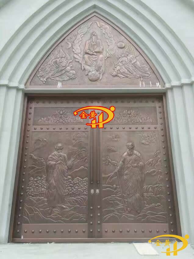 福建平潭天主教堂銅門(mén)