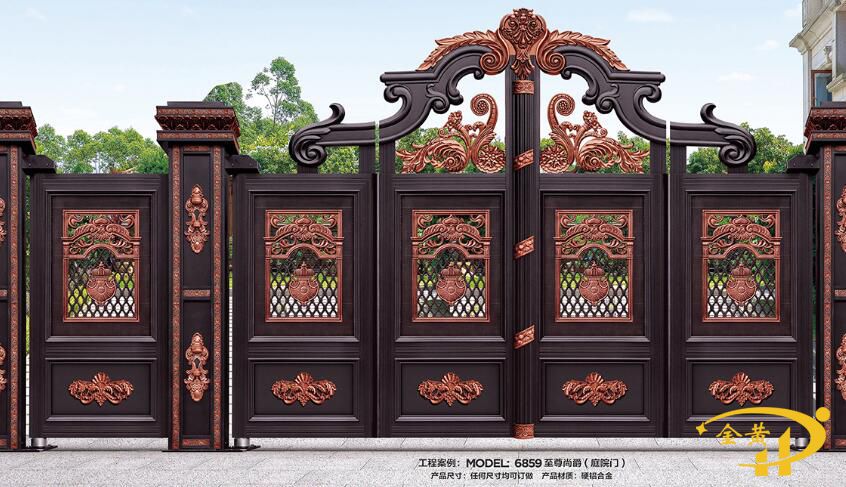 豪華鋁庭院門(mén)