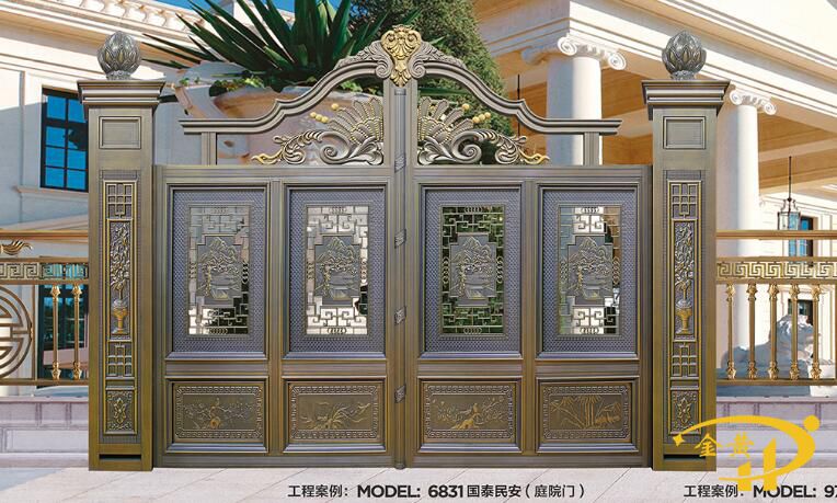 中式庭院大門